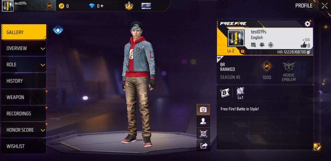 Free fire ID likes Buy 
