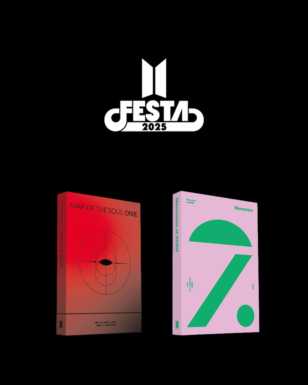 BTS 2025 Festa Memories of 2020 DC / Map of The Soul ON:E DC