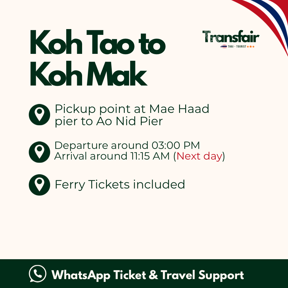 Koh Tao to Koh Mak