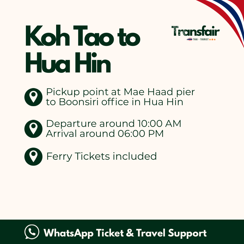 Koh Tao to Hua Hin