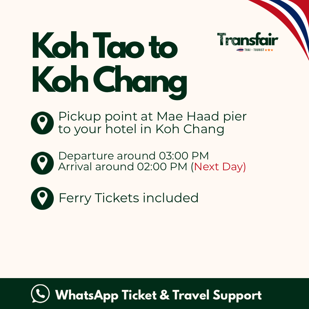 Koh Tao to Koh Chang