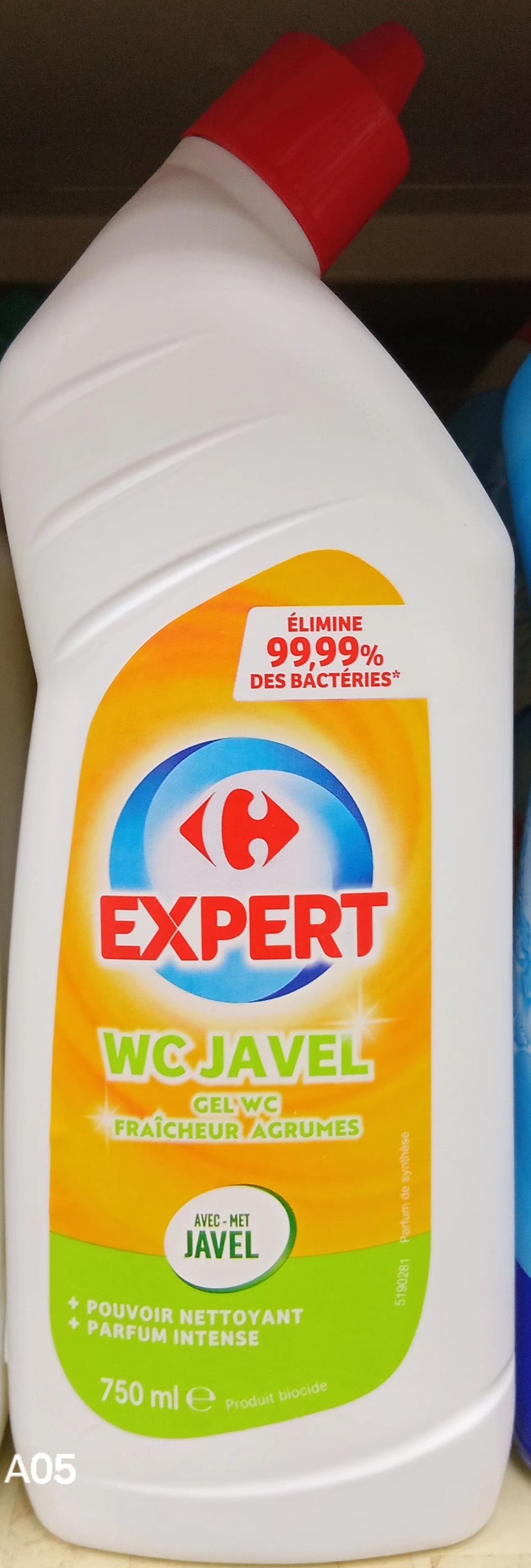 Crf Exp. Wc Gel Javel Agr. 750ml