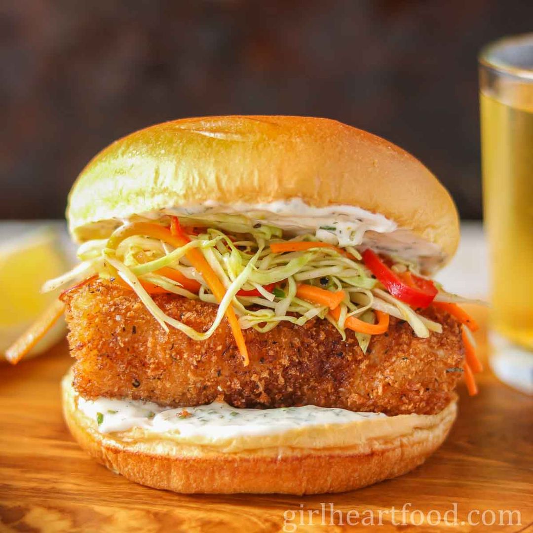 Fish Burger chez Boboè Classieux