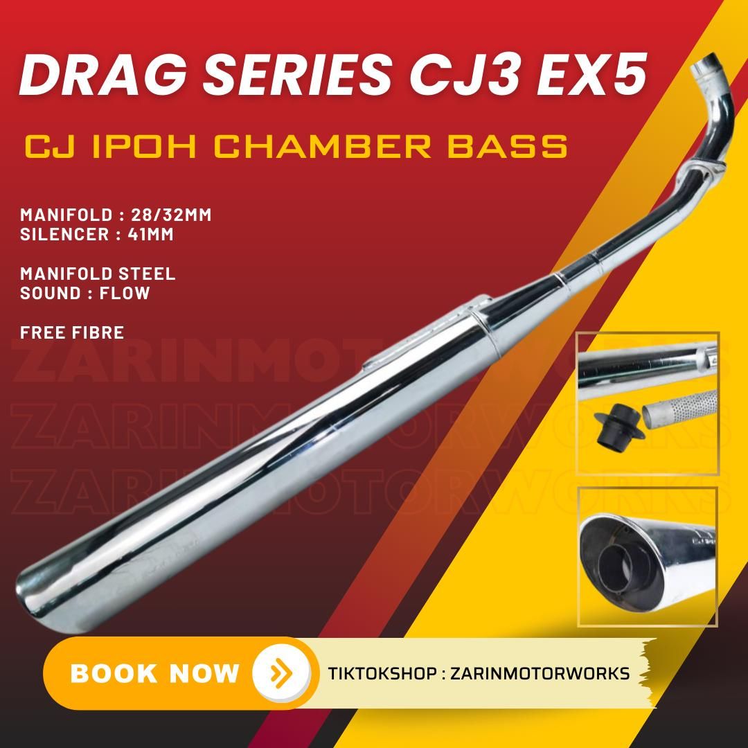 EX5 CJ3 DRAG SERIES - CJ IPOH CHAMBER BASS