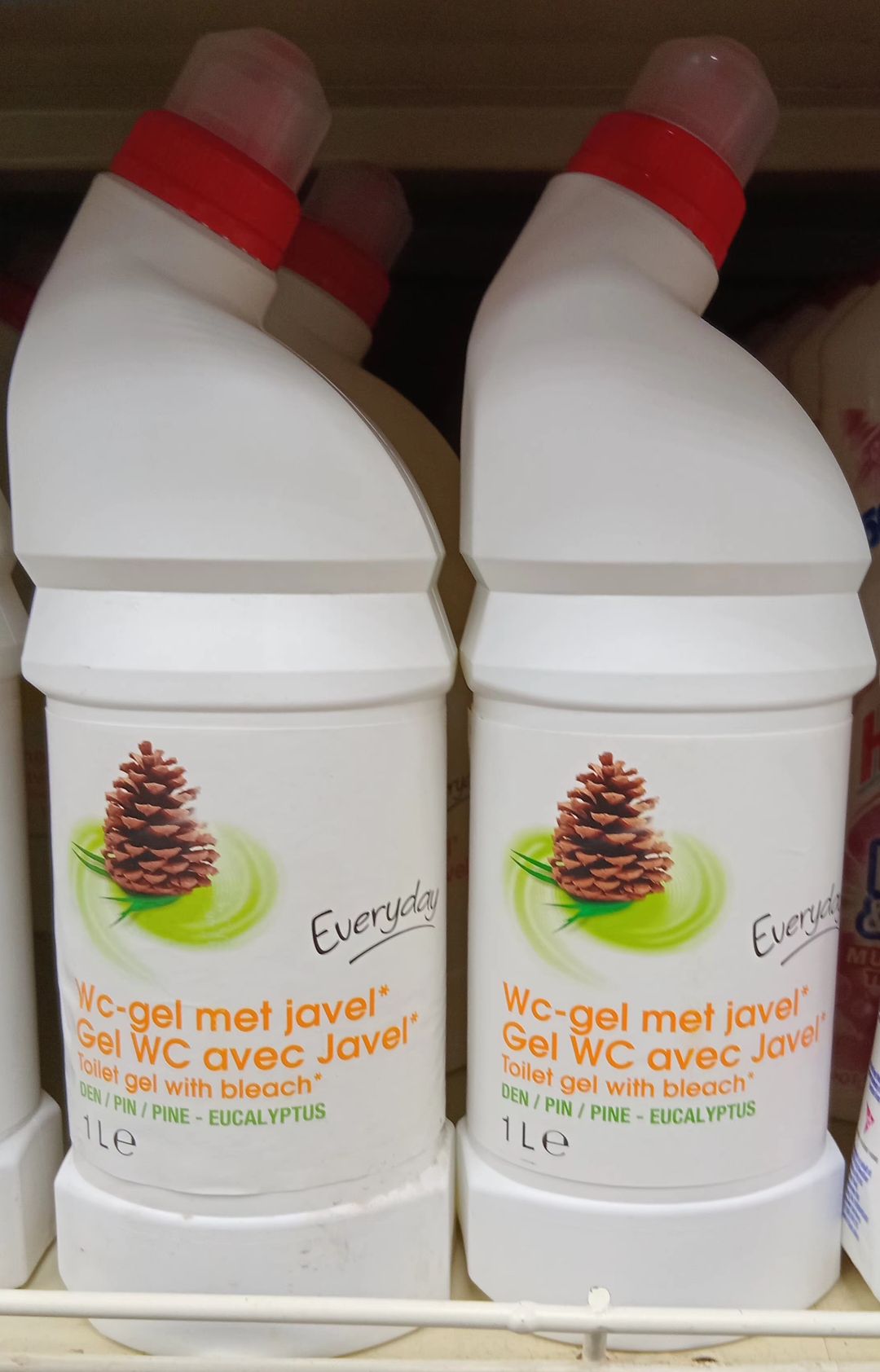 Everyd Gel W.C Avec Javel Pine 1lt