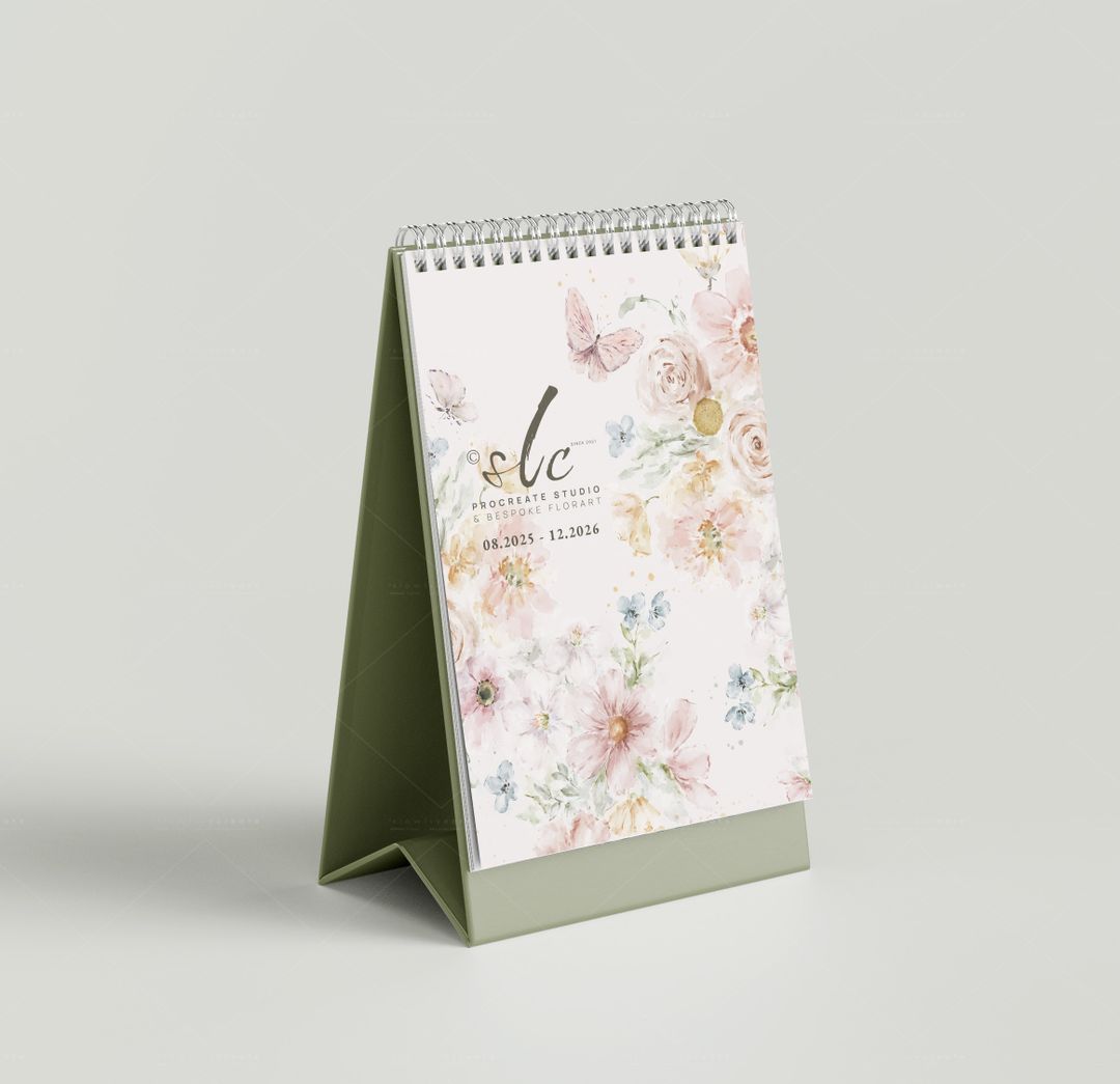 2025-2026 Desk Calendar 