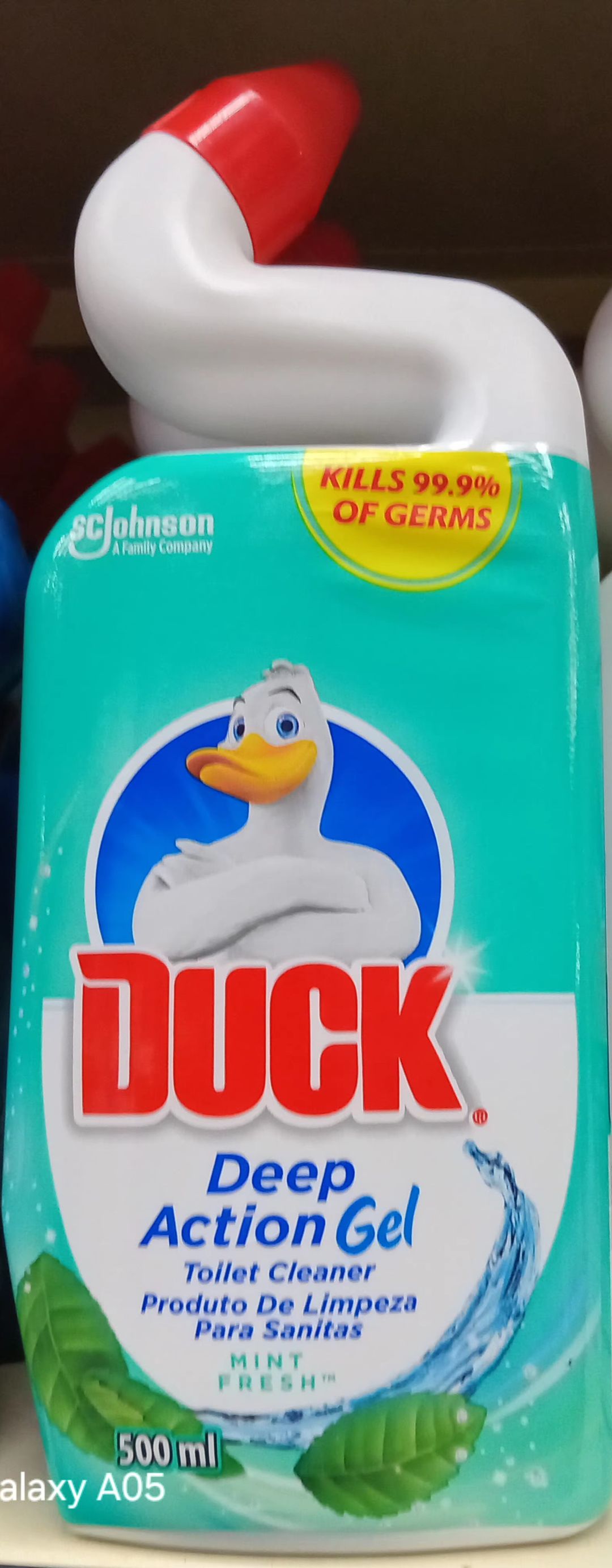 Duck Deep Act Gel Toilet Cl. Mint Fresh 500ml