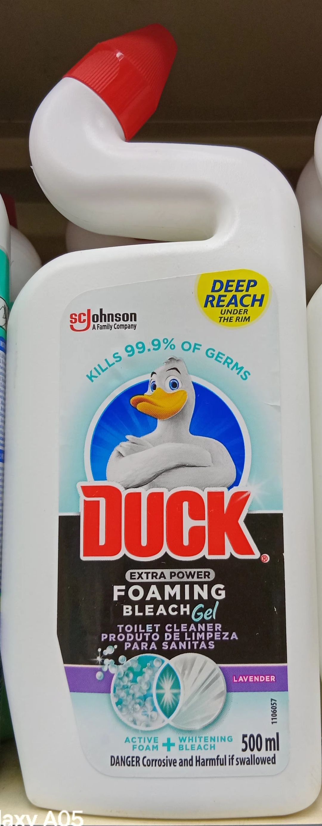Duck Toilet Cleaner Gel Lavender 500ml