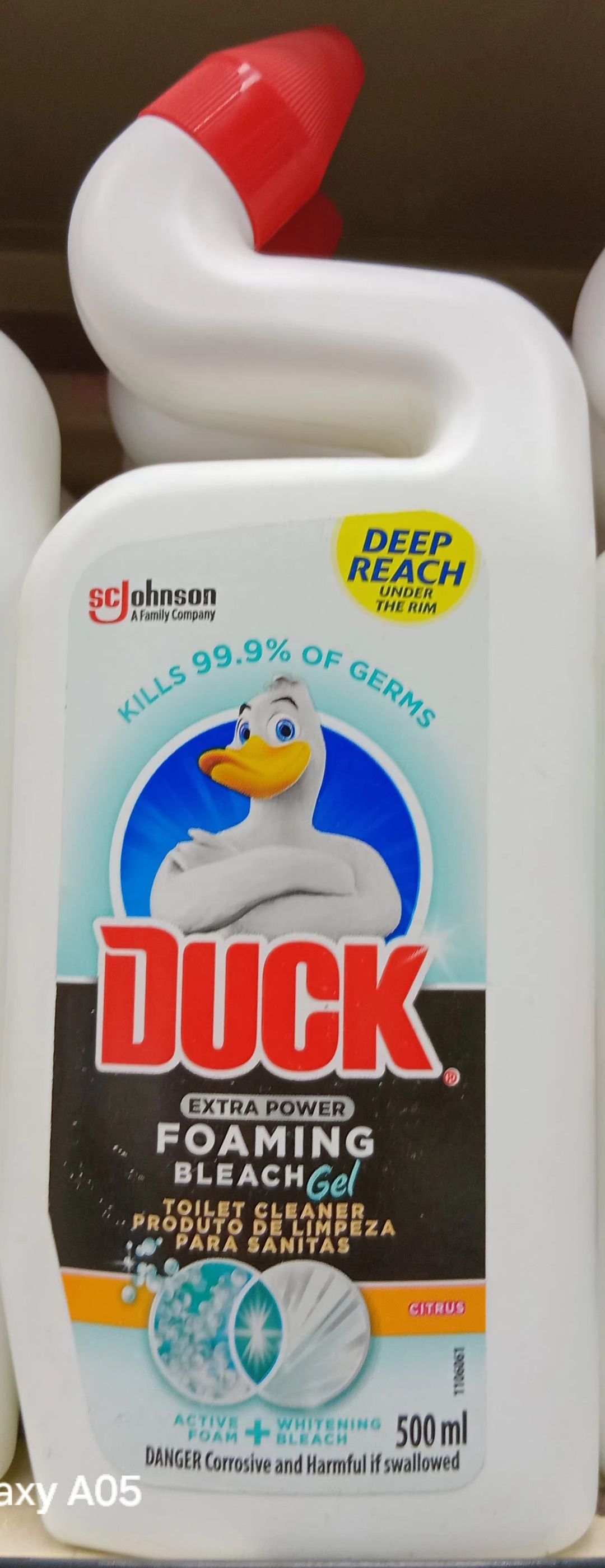 Duck Toilet Cleaner Gel Citron 500ml