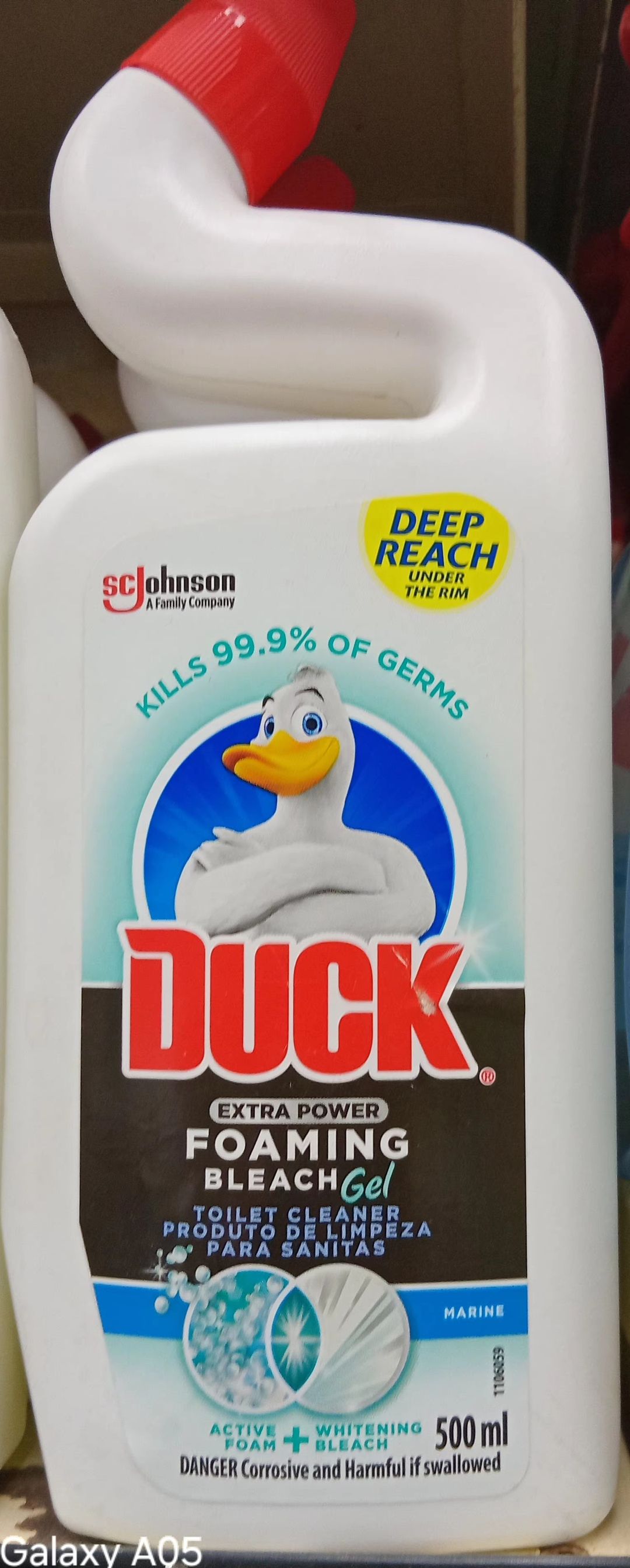Duck Toilet Cleaner Gel Marine 500ml