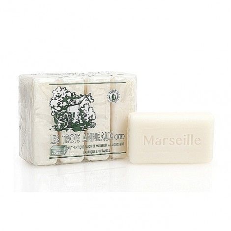 Savon De Marseille Les Trois Anneaux Bébé, 4*100g