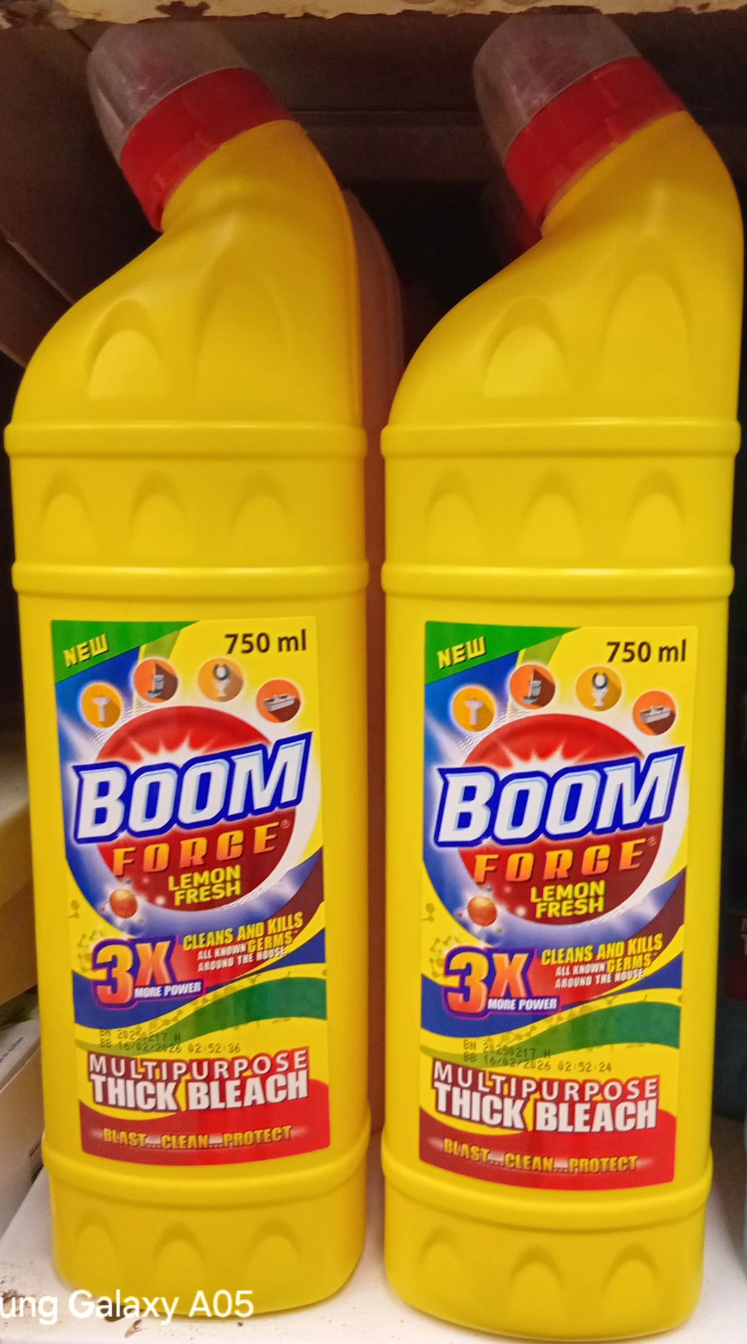 Boom Force Multi Purp. Th. Bleach Lemon 750ml