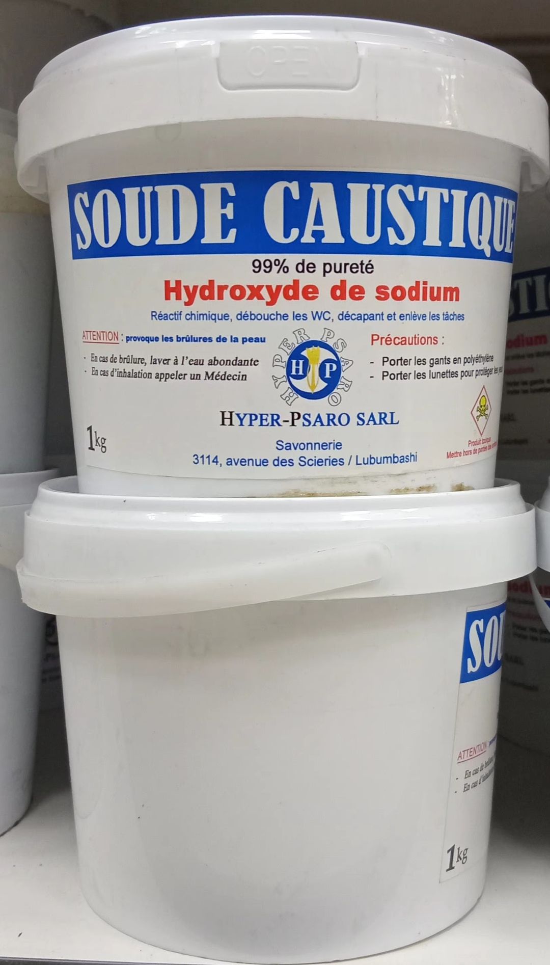 Soude Caustique 1kg
