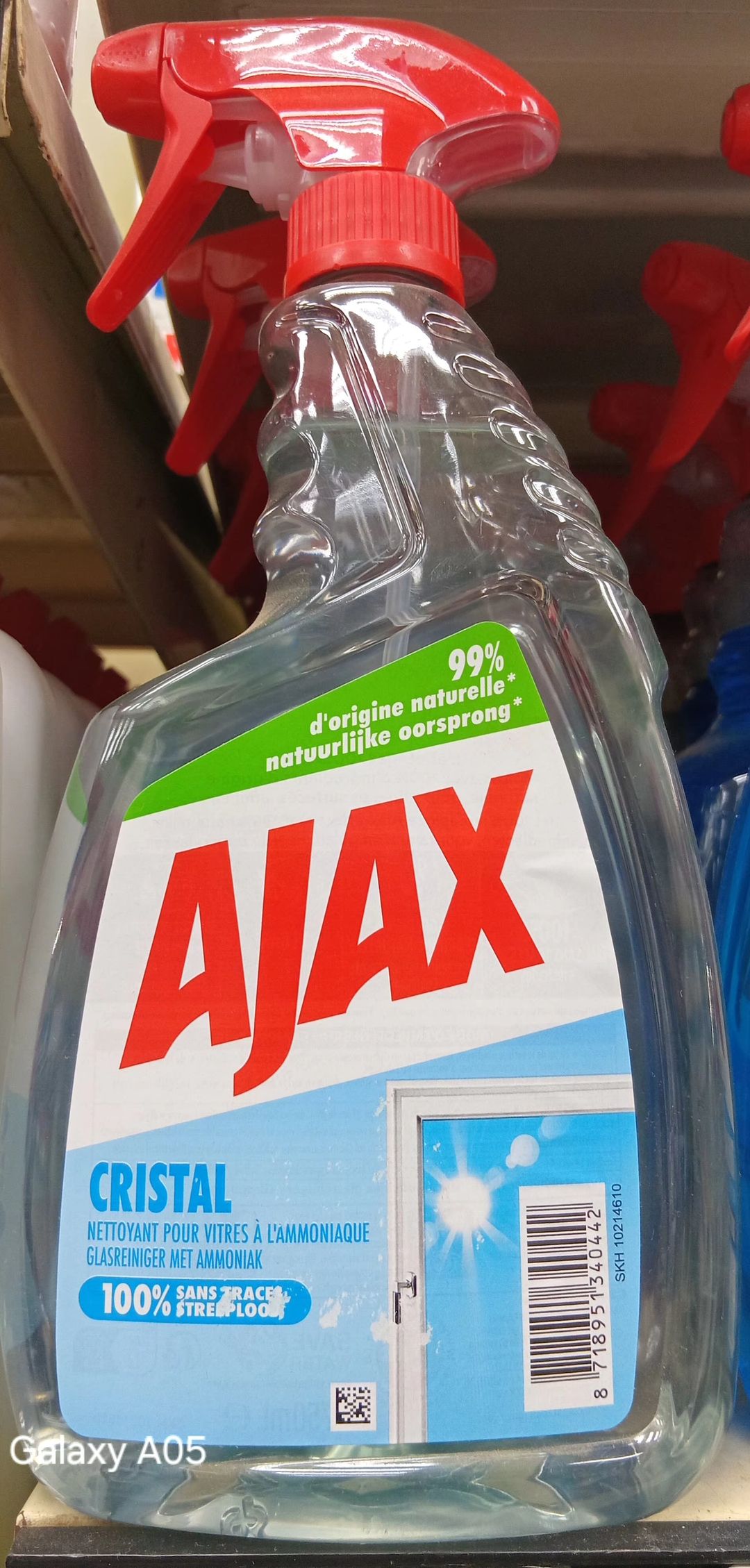 Ajax Net. Vitre Cristal 750ml