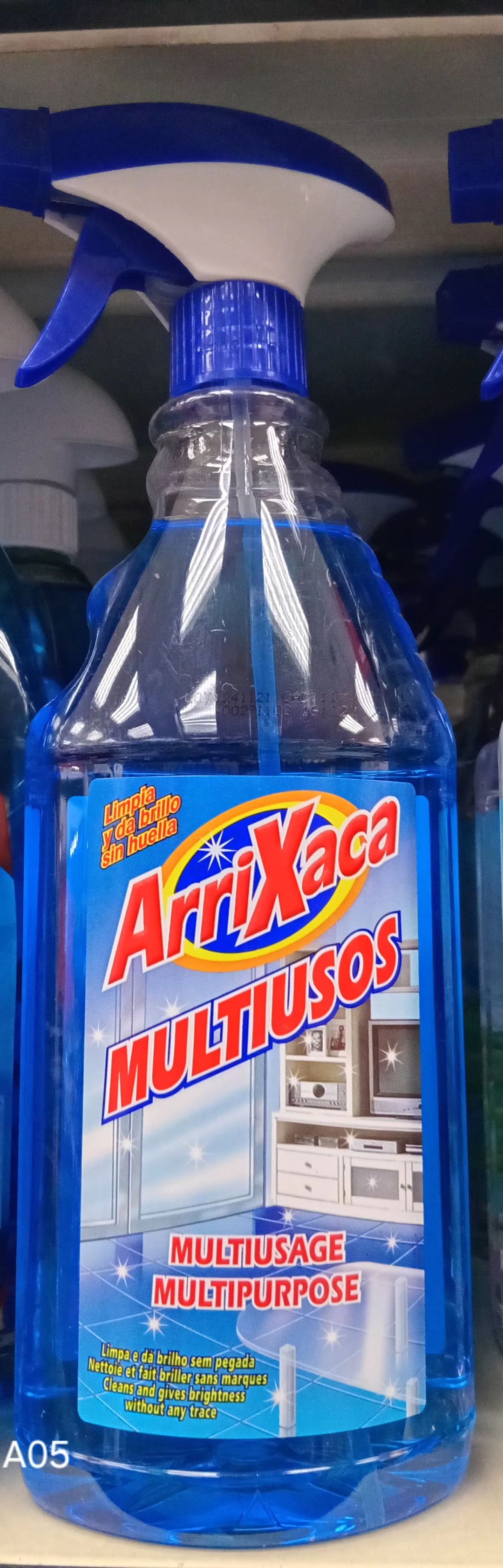 Arrixaca Men. M/P Spray Blue Cl 750ml
