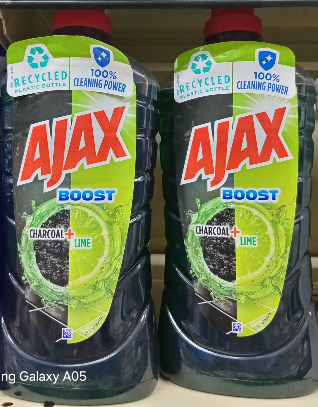 Ajax Men. Liq. Boost Charc/Lime 1lt