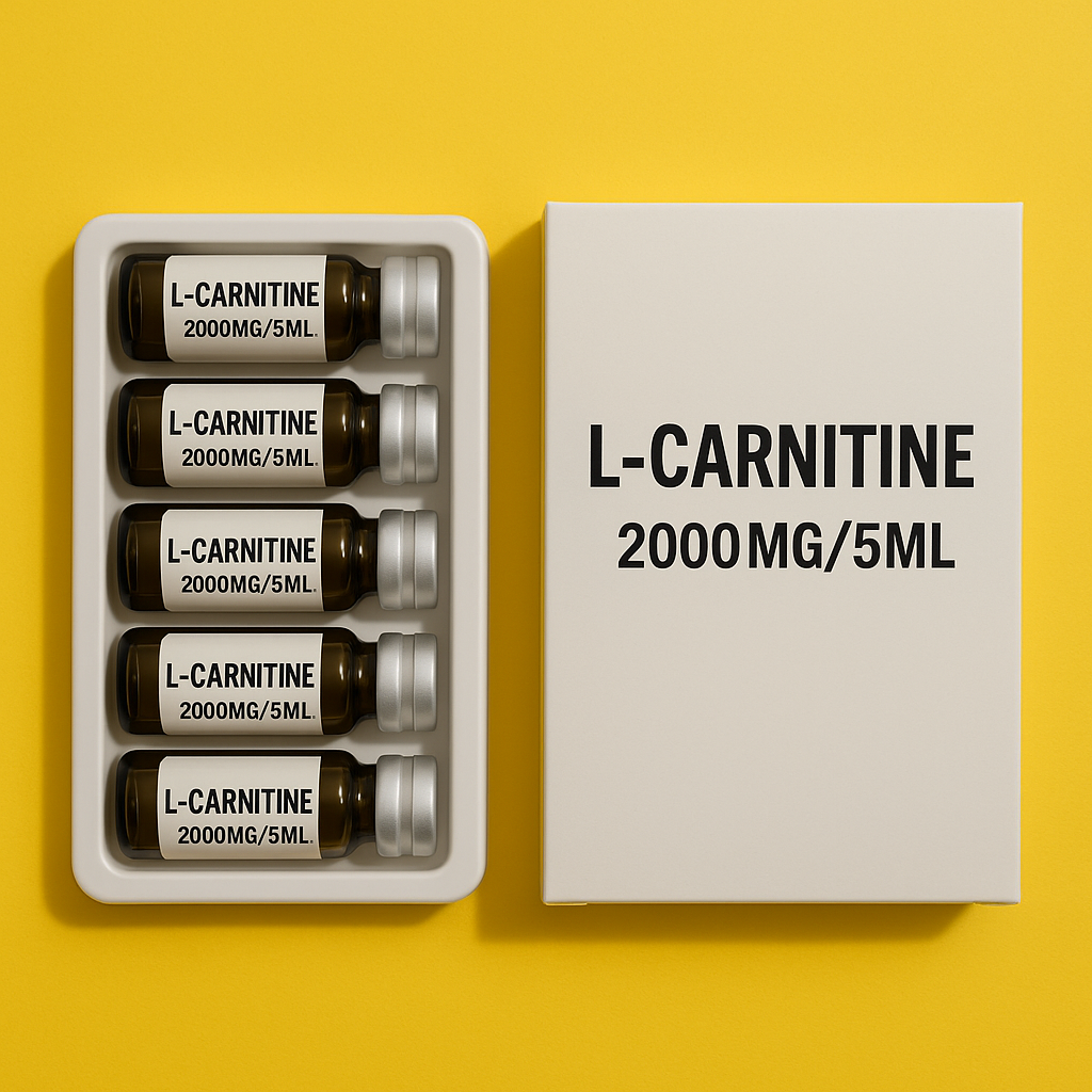 L-CARNITINE VIAL 2000mg/5ml (5 pack) 