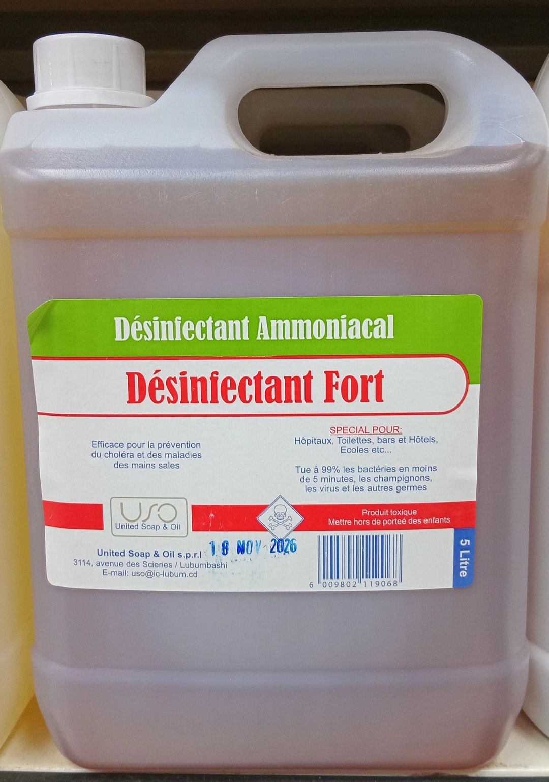 Desinfectant Ammoniacal Bdn 5lt