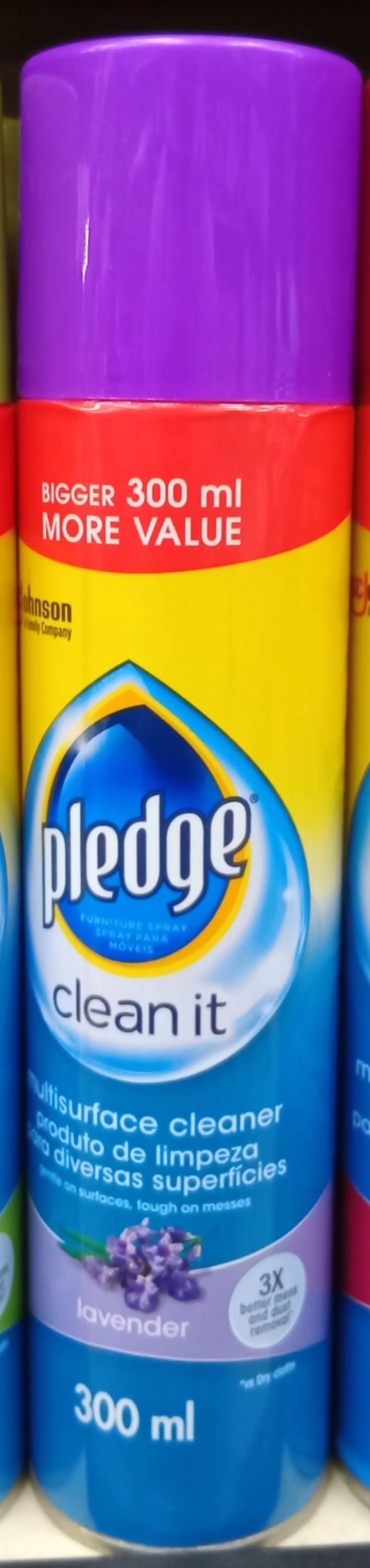 Pledge Clean It Msc Lavender 300ml