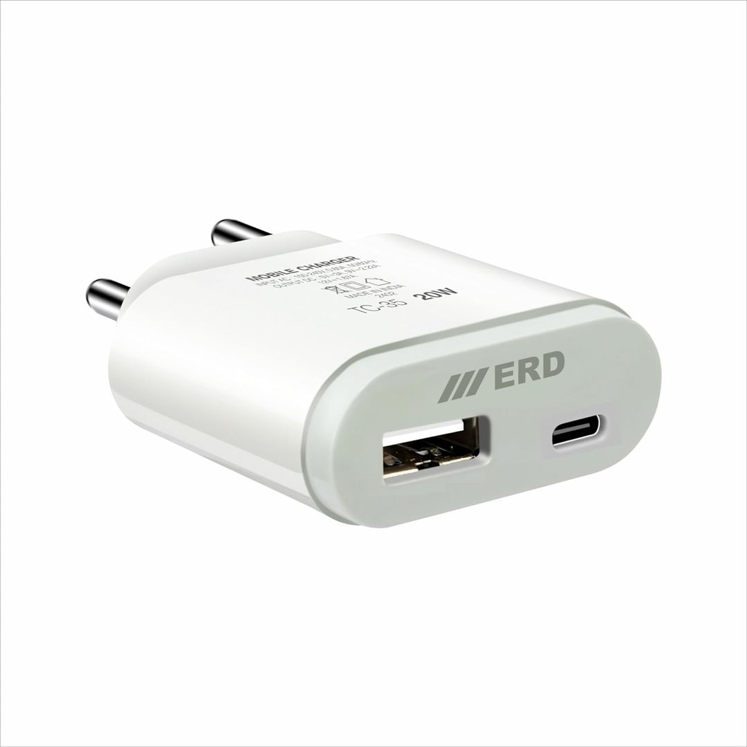 ERD TC-35 20W Fast Charger (PD+QC+VOOC)