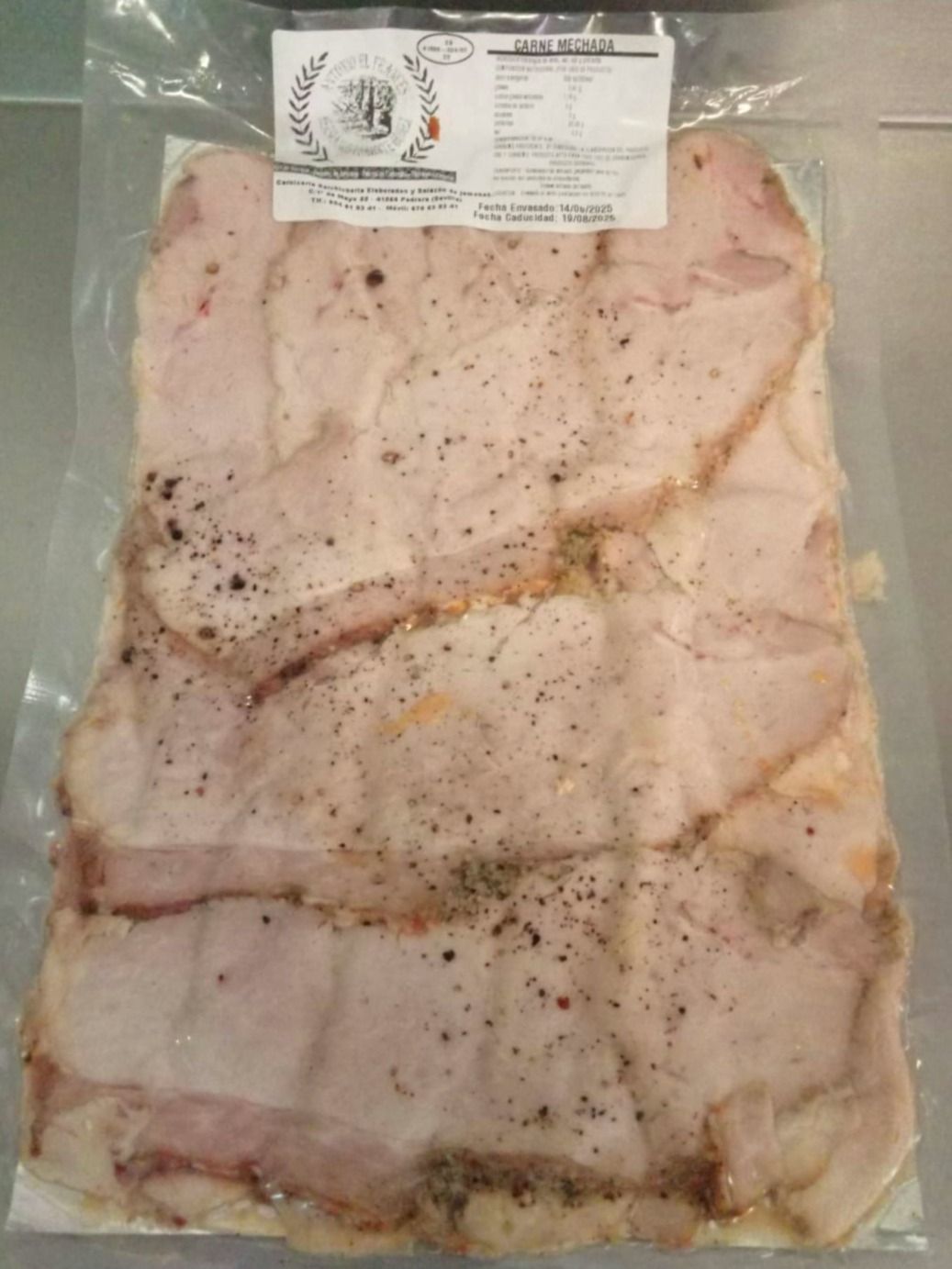 Carne Mechada al vacío