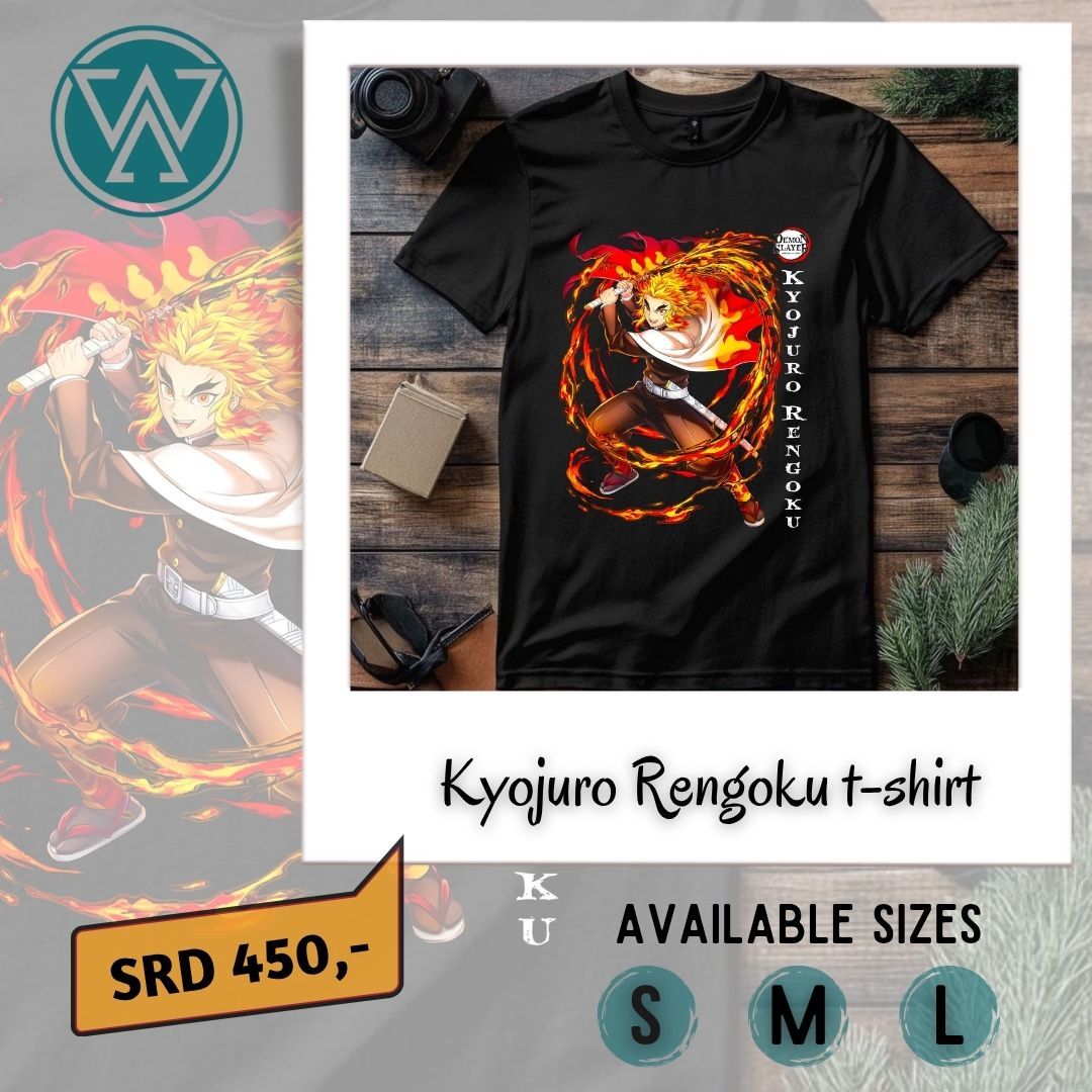 Kyojuro Rengoku t-shirt