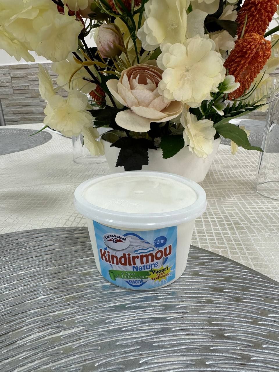 Pot de yaourt sucré