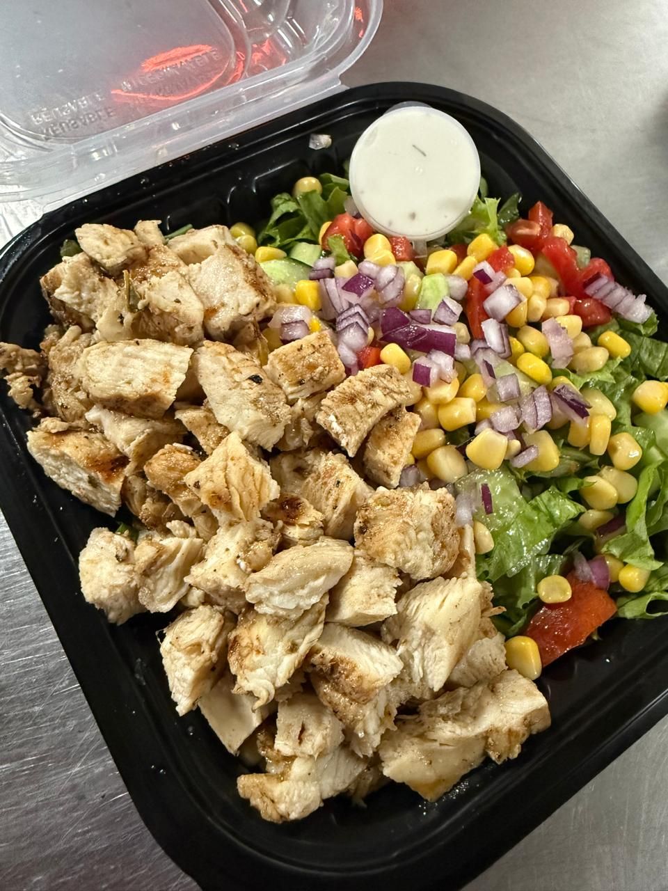 Boneless Chicken Breast Salad Bowl