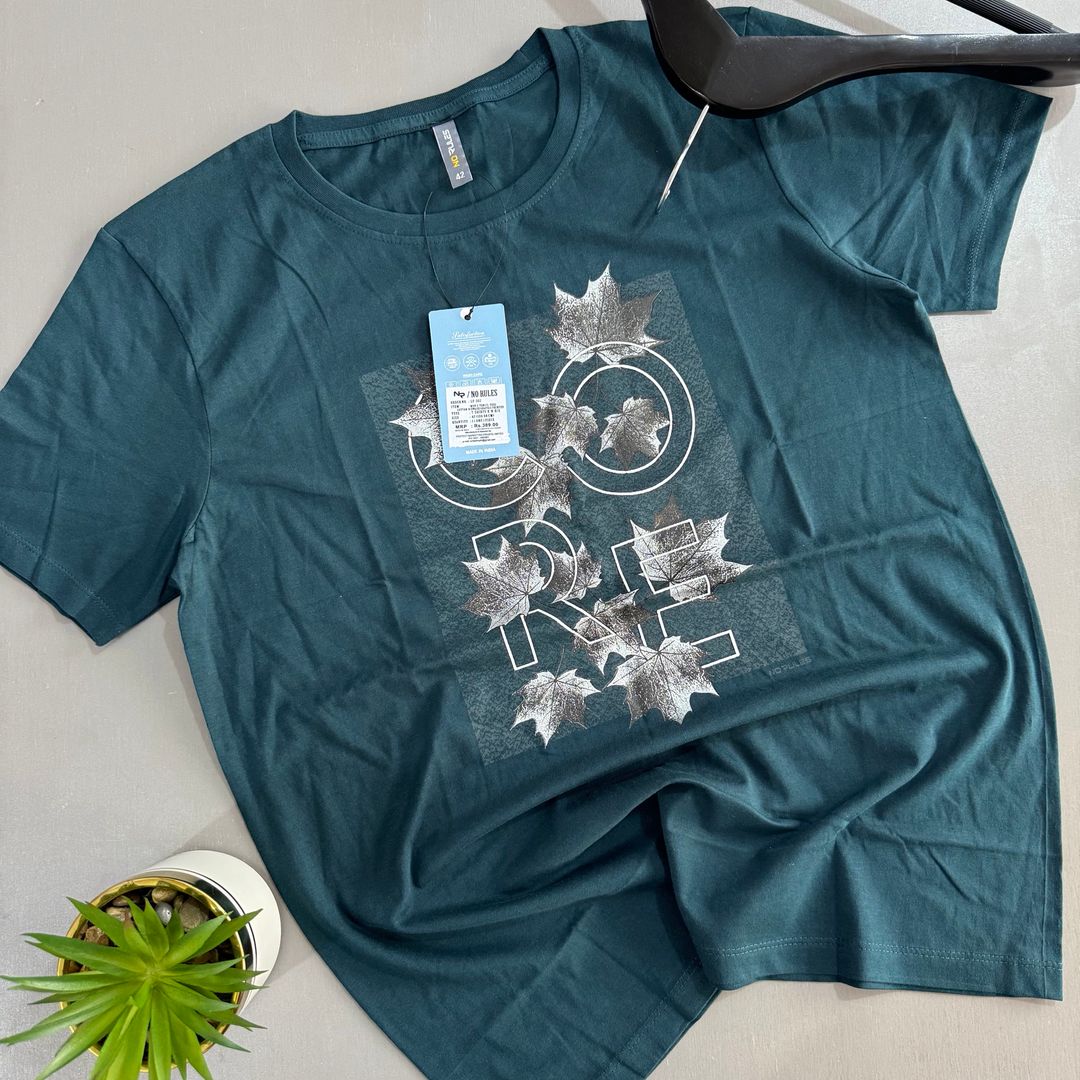 NO RULES T-SHIRTS -DARK GREEN