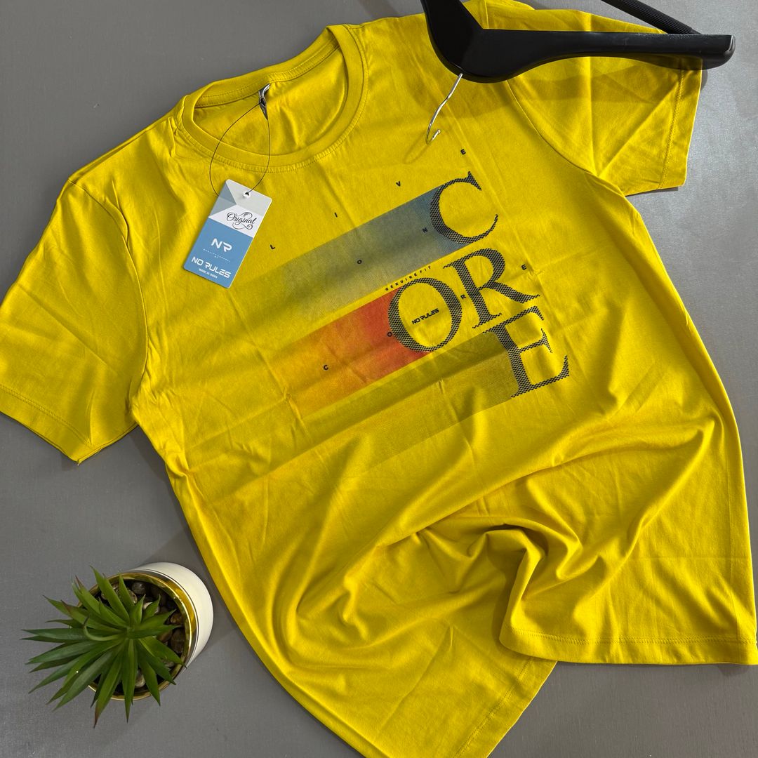 NO RULES T-SHIRTS -CURRY