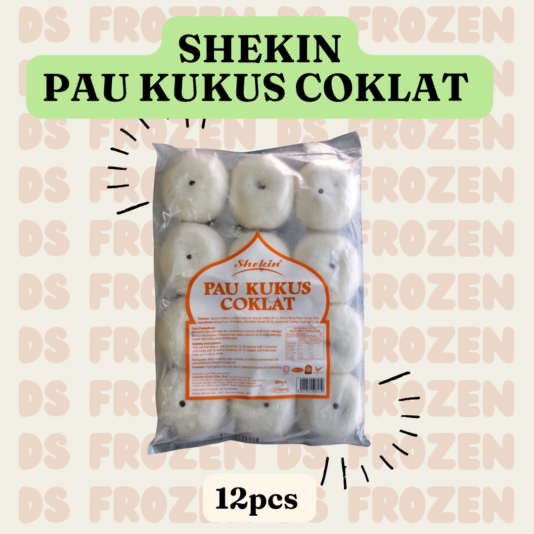 SHEKIN PAU KUKUS COKLAT 12PCS 600GM