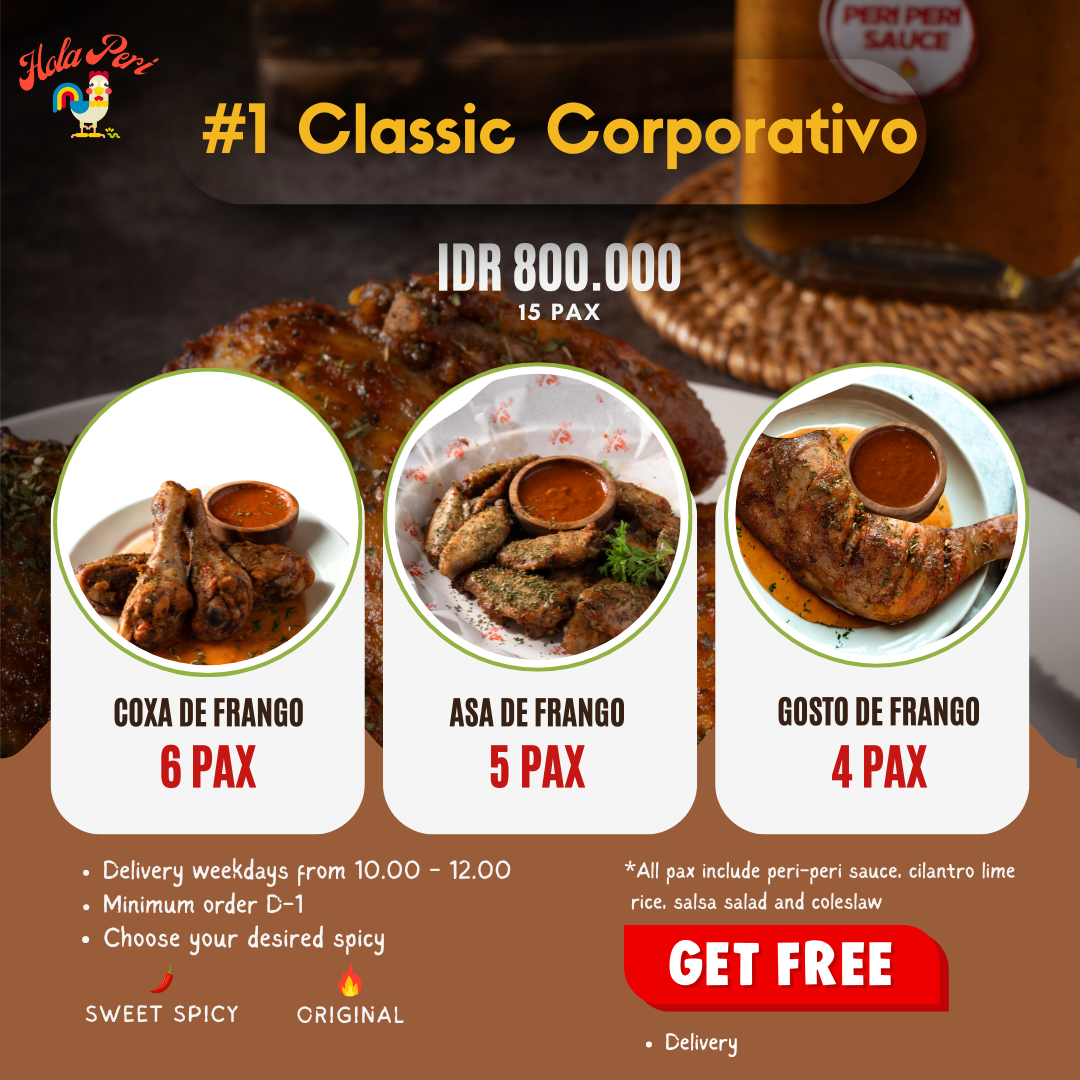 Classico Corporativo ( 15 pax )