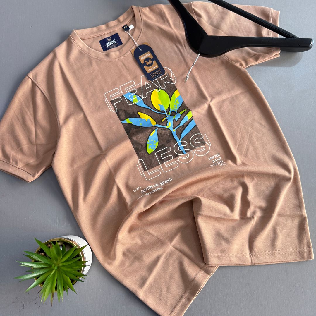 URBAN MYTH T-SHIRT -  BROWN 02