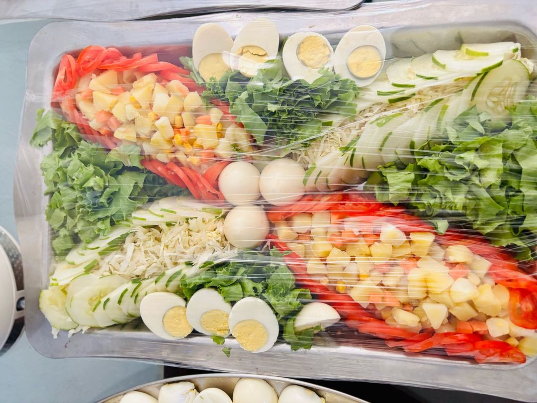 salade de gésiers  8 personnes