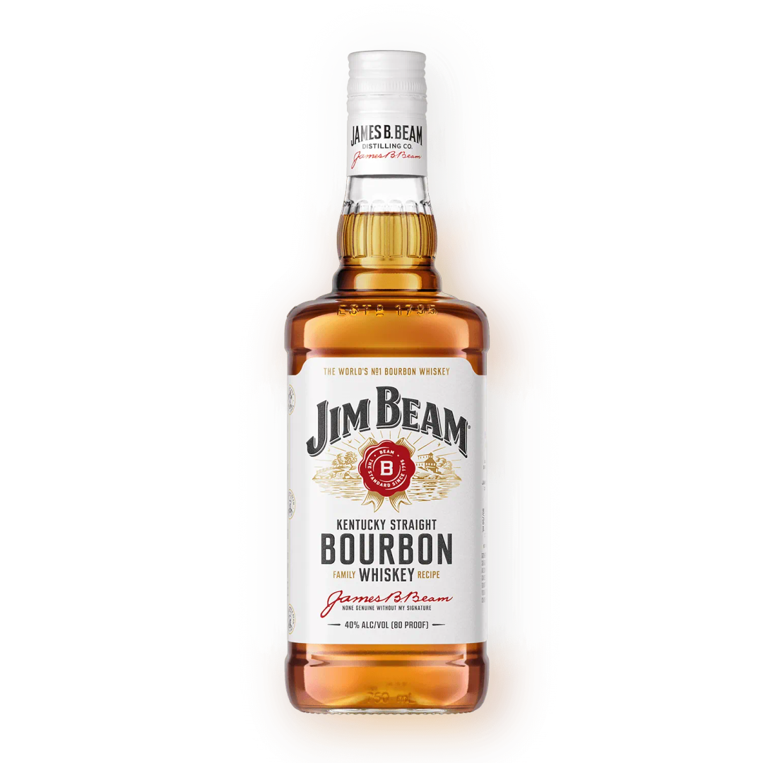 Jim Beam Bourbon Whiskey, 1L.