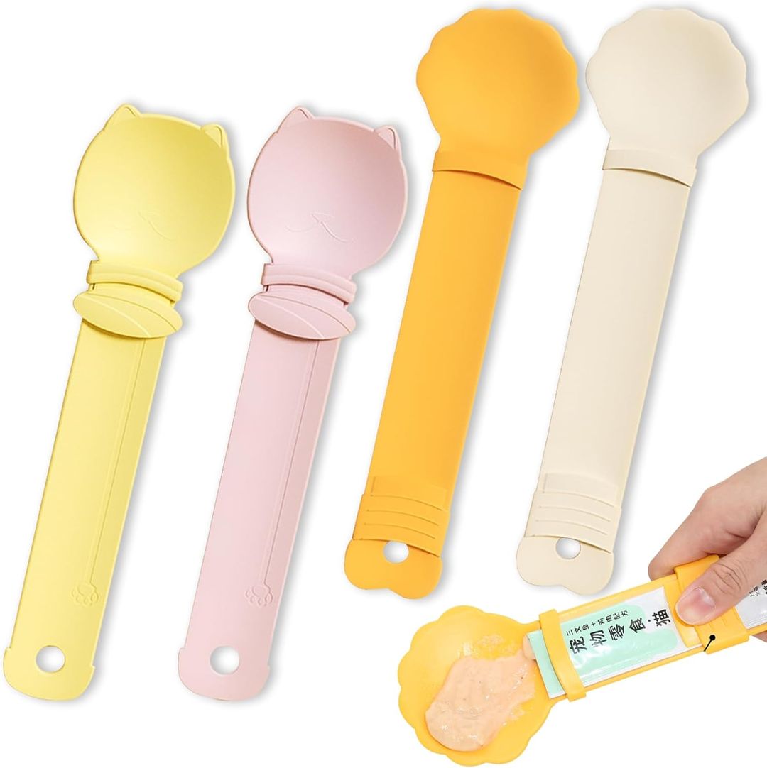 CUCHARAS DE COMEDERO DE TIRAS PARA GATOS