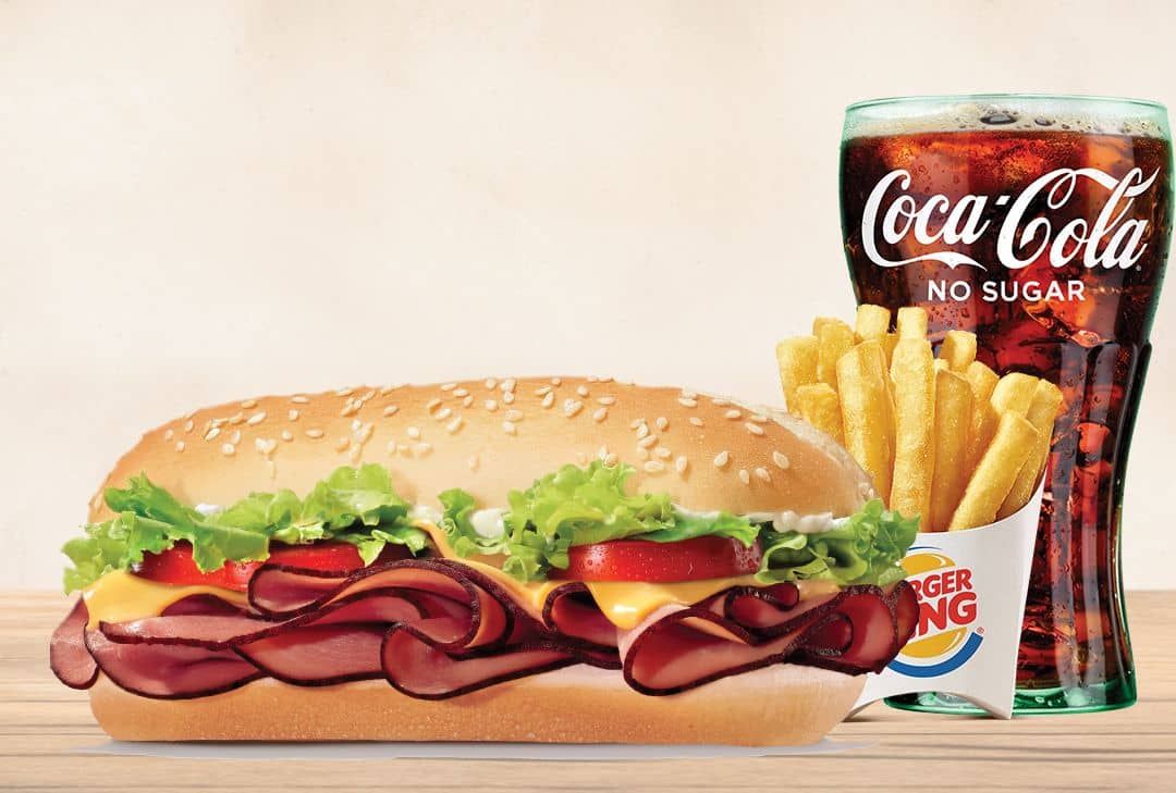 Ham & cheese lunch combo