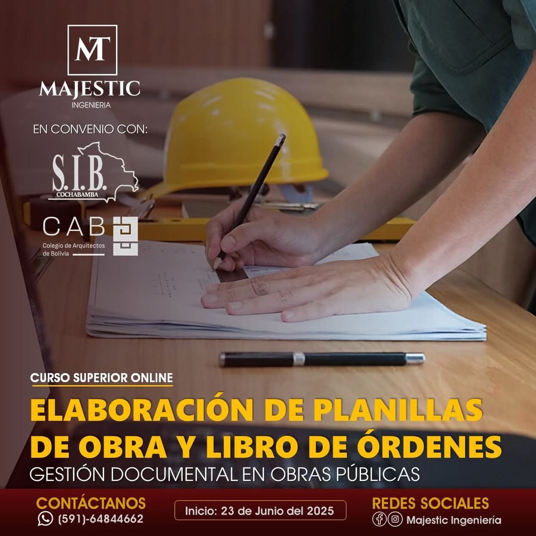 Curso planillas de obra