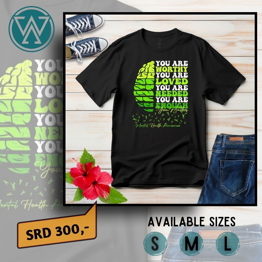 Mental health awareness no. 1 t-shirt