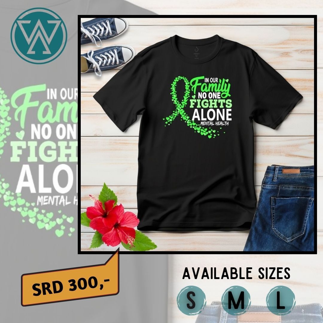 Mental health awareness no. 3 t-shirt