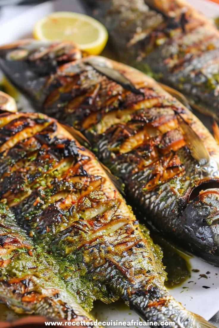 Poisson braisé 