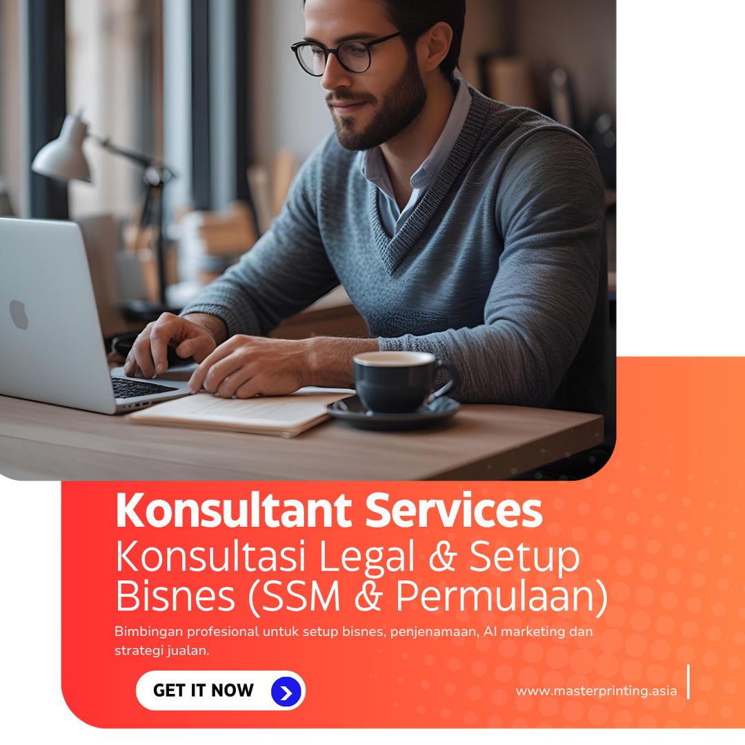  Konsultasi Legal & Setup Bisnes (SSM & Permulaan)
