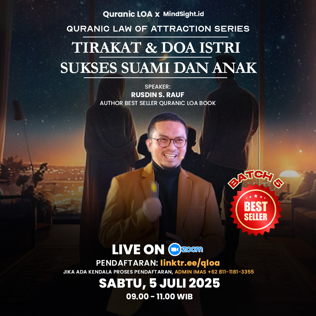Webinar QLOA Series : Tirakat & Doa Istri Sukses Suami Dan Anak 05 Juli 2025