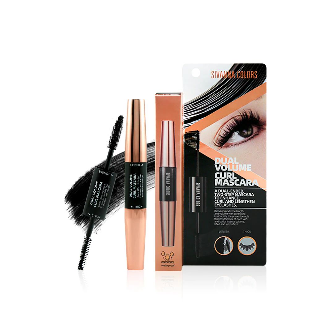 Sivanna Colors Dual Volume Curl Mascara