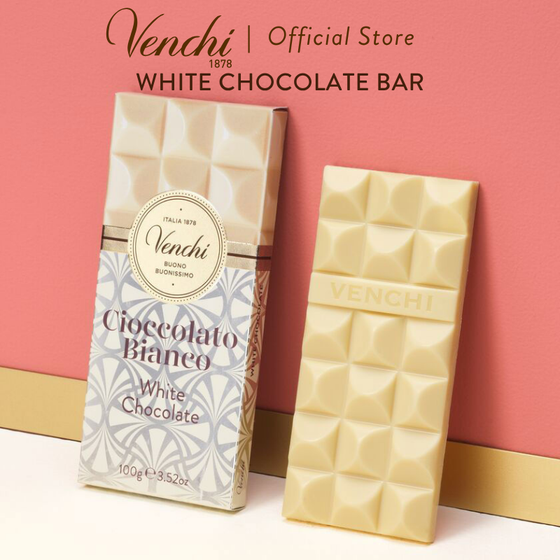 PURE WHITE CHOCOLATE BAR 100G