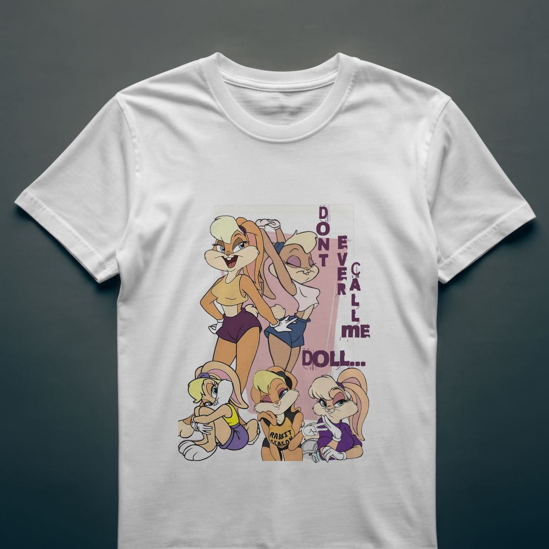 Lola Bunny_ Don't Ever T-Shirt White