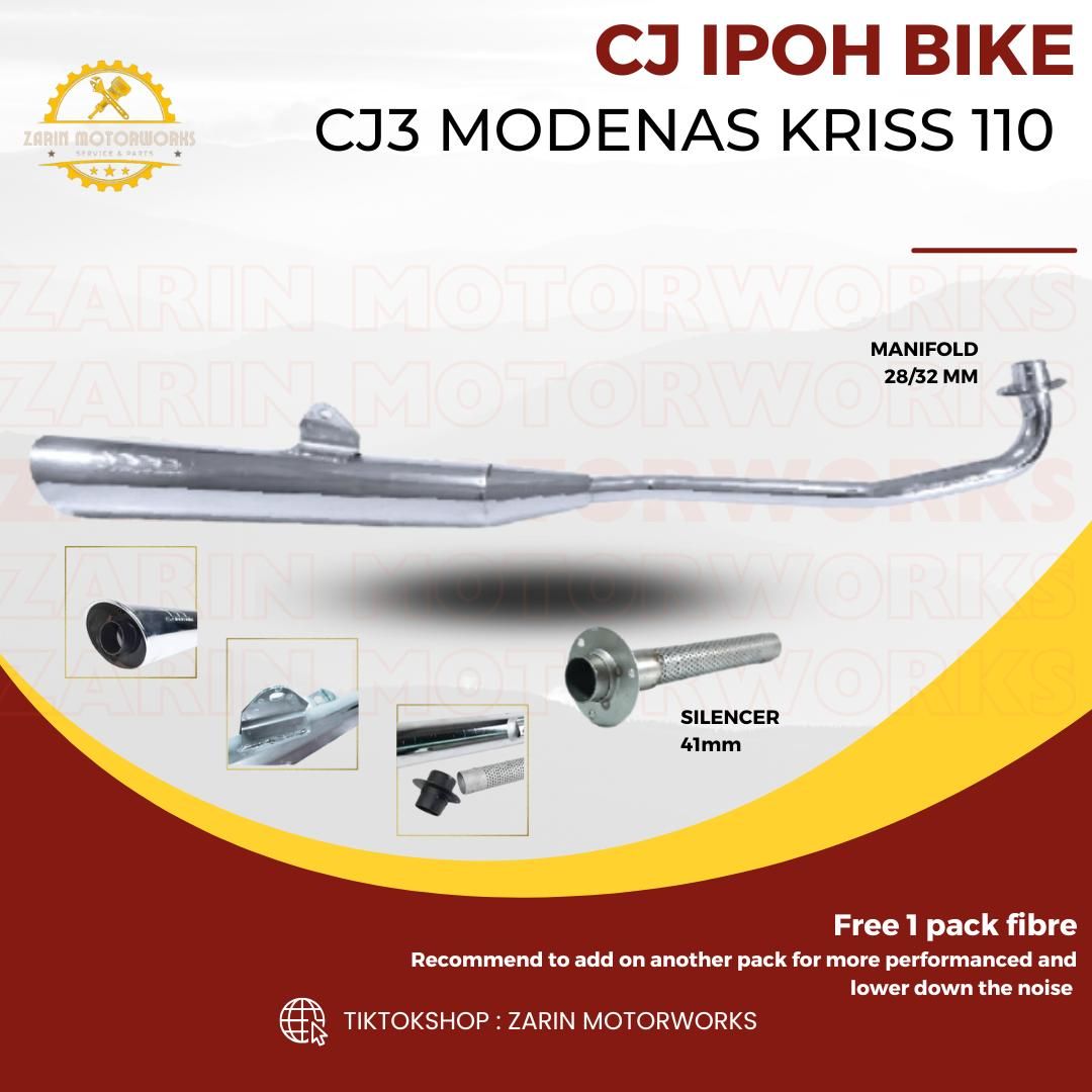 KRISS 110/120 CJ3 - CJ IPOH CHAMBER BASS SILENCER 41MM
