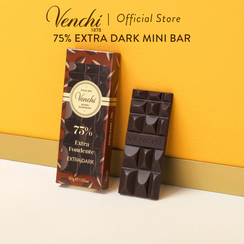 75% DARK CHOCOLATE MINI BAR 35G