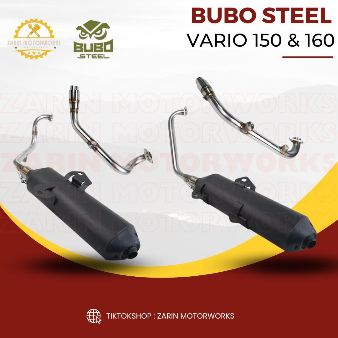VARIO 150 / VARIO 160 BACK PRESSURE BUBO STEEL