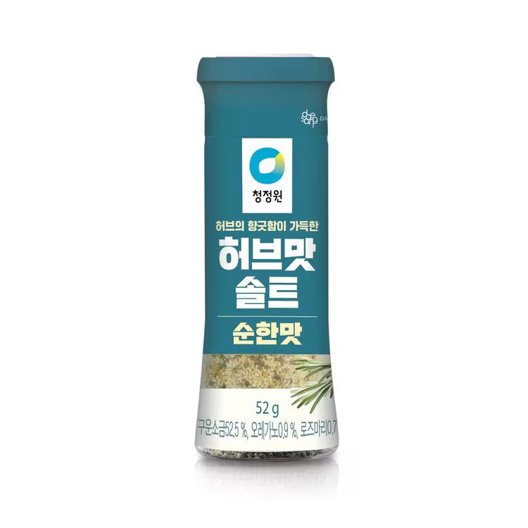 청정원 허브맛솔트순한맛 HERB SALT MILD 52g